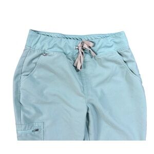 Figs Zamora Scrub Pants in Sea Glass Medium Petite